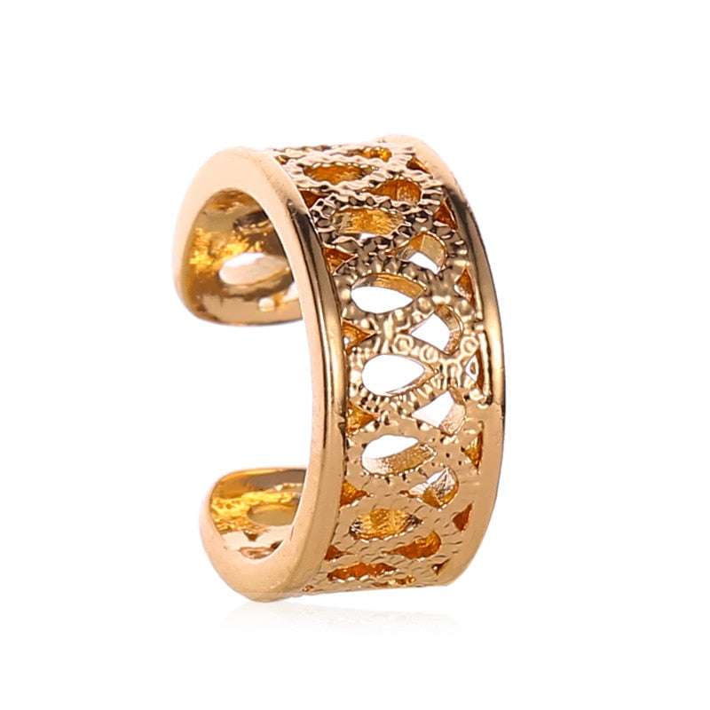 Fashion Exquisite Rhinestone Decor Ear Cuff earring for Woman Ear 2026 Summer New Arrival Christmas Jewelry Gift